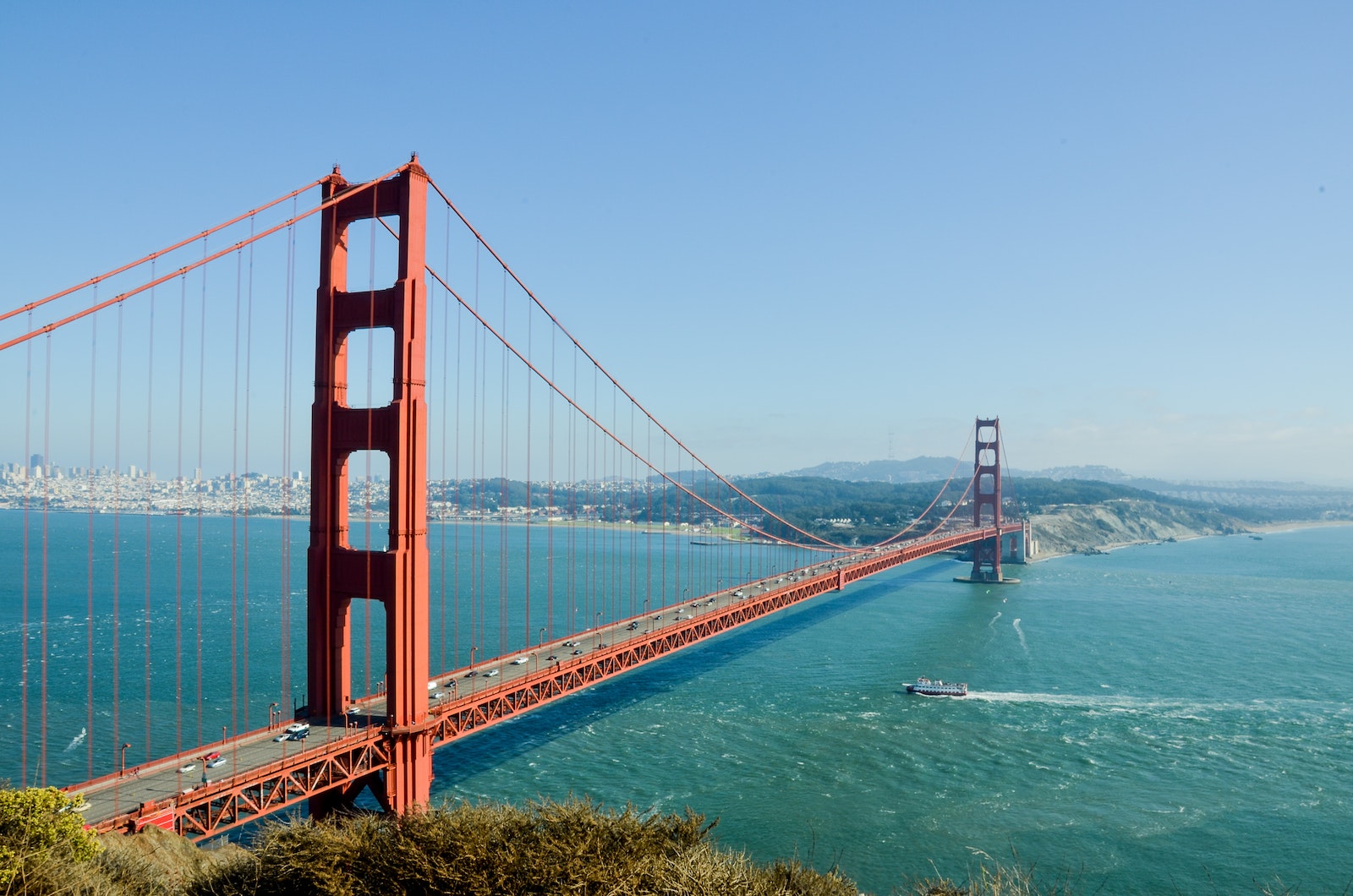 Q family adventures Golden Gate Bridge